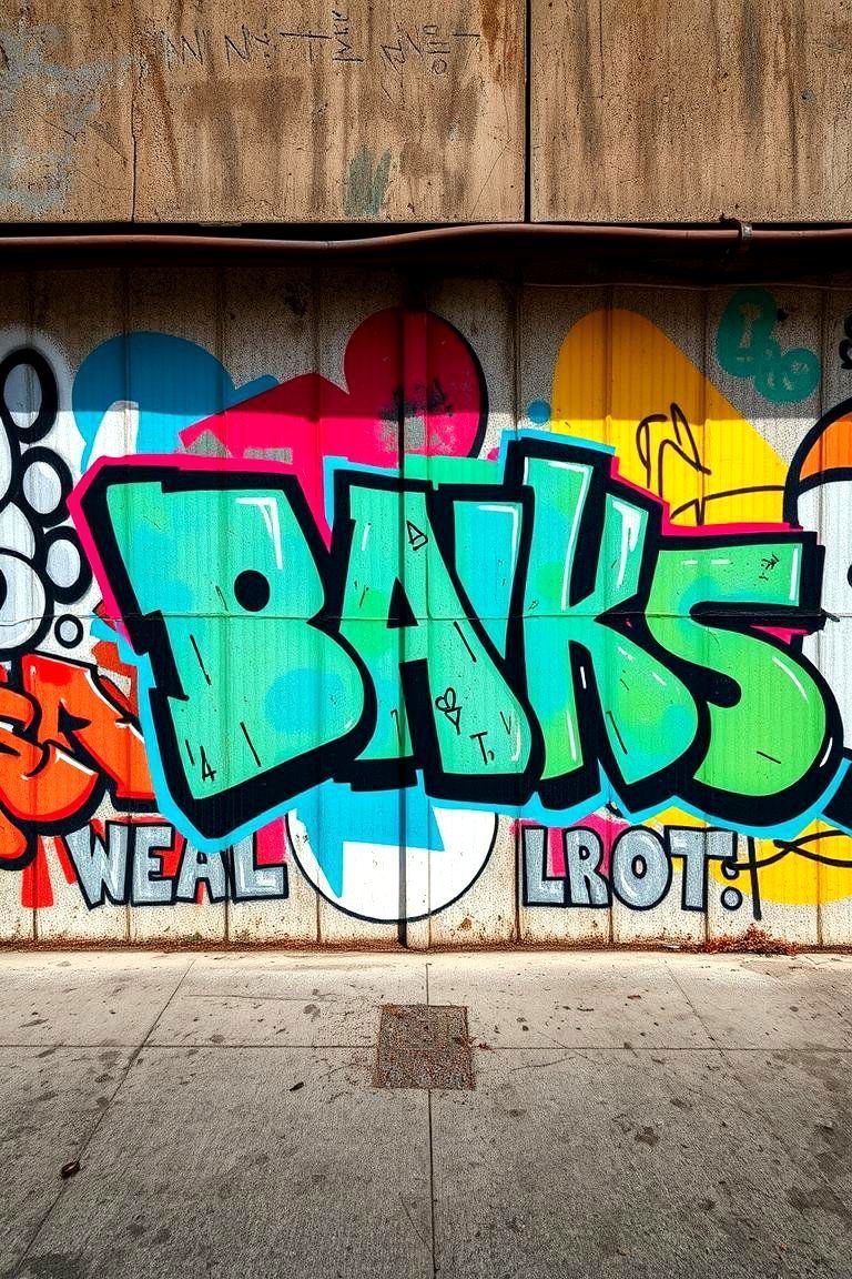 24 Wall Decor Ideas: Creative Ways to Enhance Home Walls 14 Urban Graffiti Style Art - 24 Wall Decor Ideas