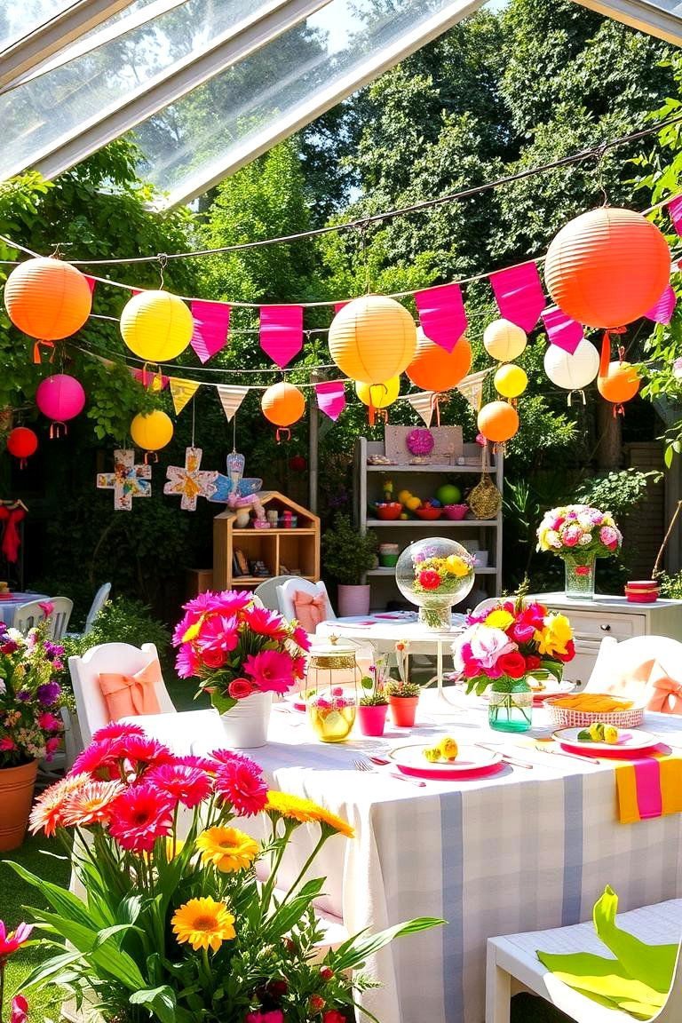24 Spring Wedding Ideas for Blooming Celebrations 20 Vibrant Garden Party - 24 Spring Wedding Ideas