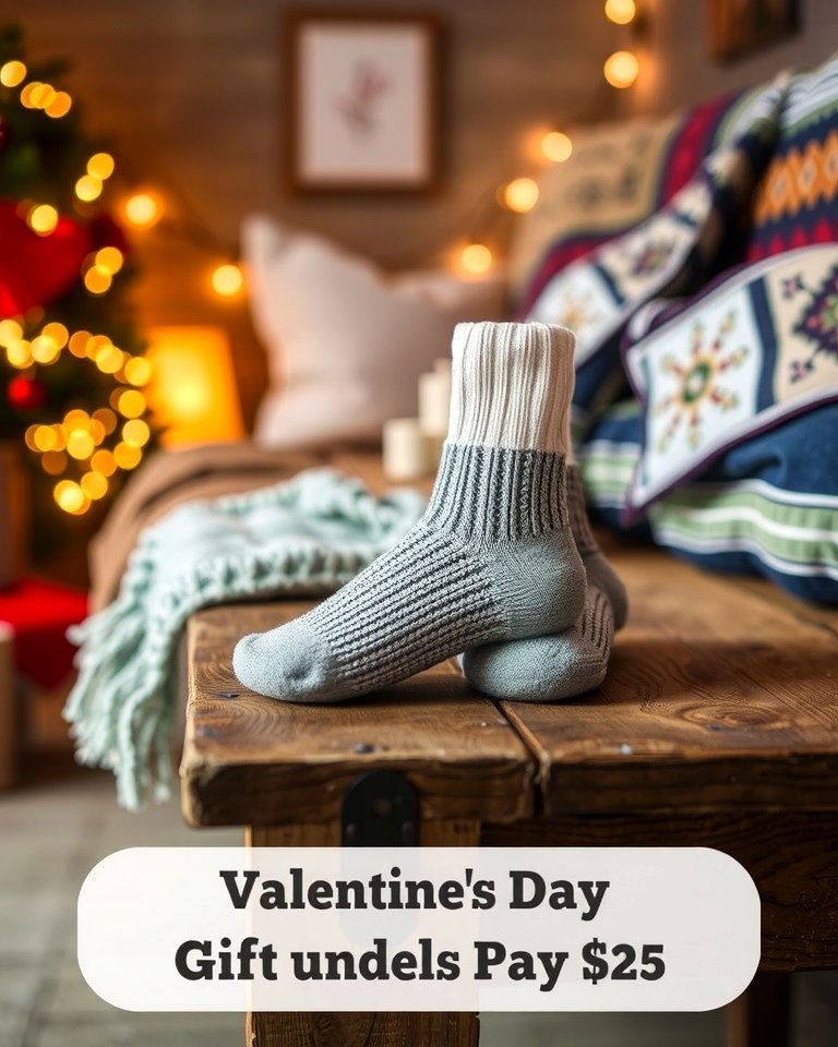 25 Budget-Friendly Valentines Day Gifts Under $25 25 Warm Socks - 25 Budget-Friendly Valentines Day Gifts Under 25