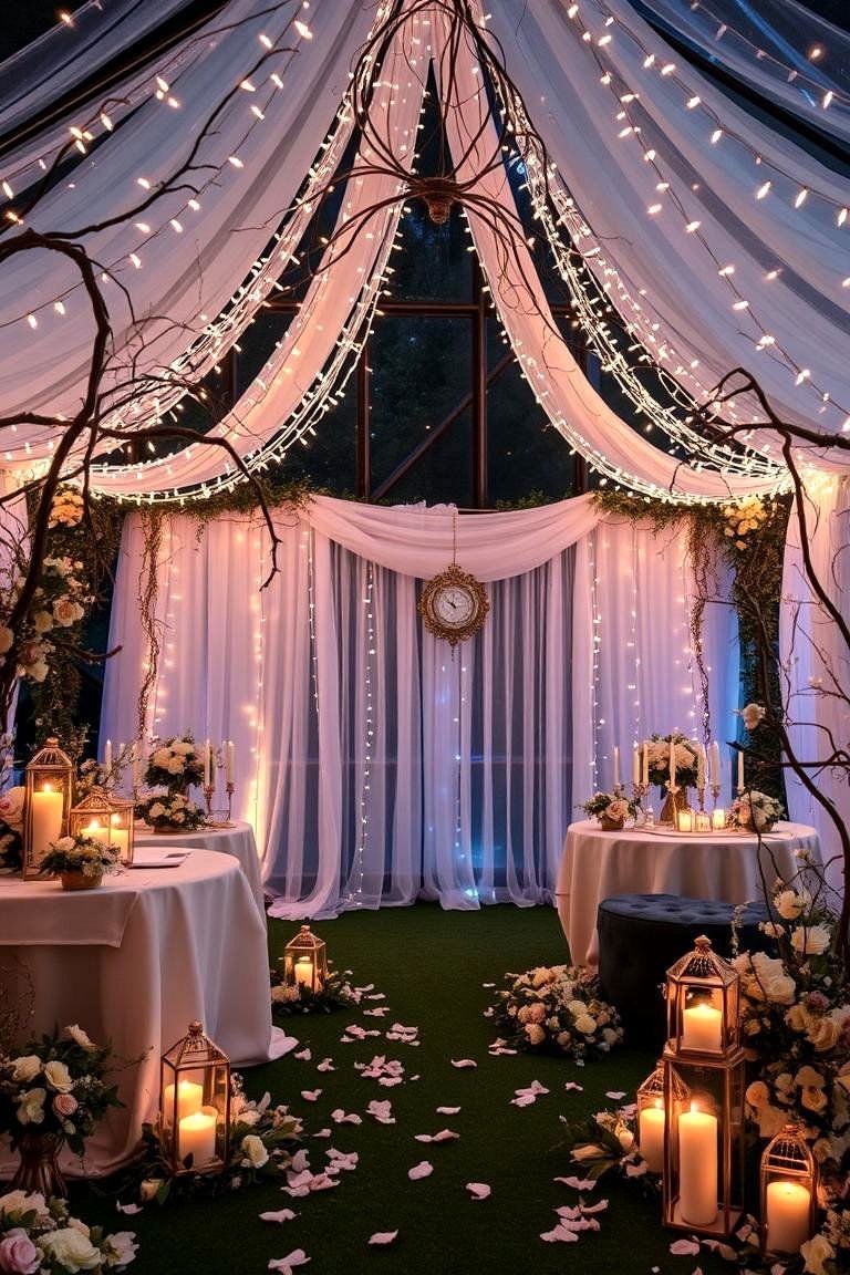 24 Spring Wedding Ideas for Blooming Celebrations 14 Whimsical Fairy Tale Wedding - 24 Spring Wedding Ideas