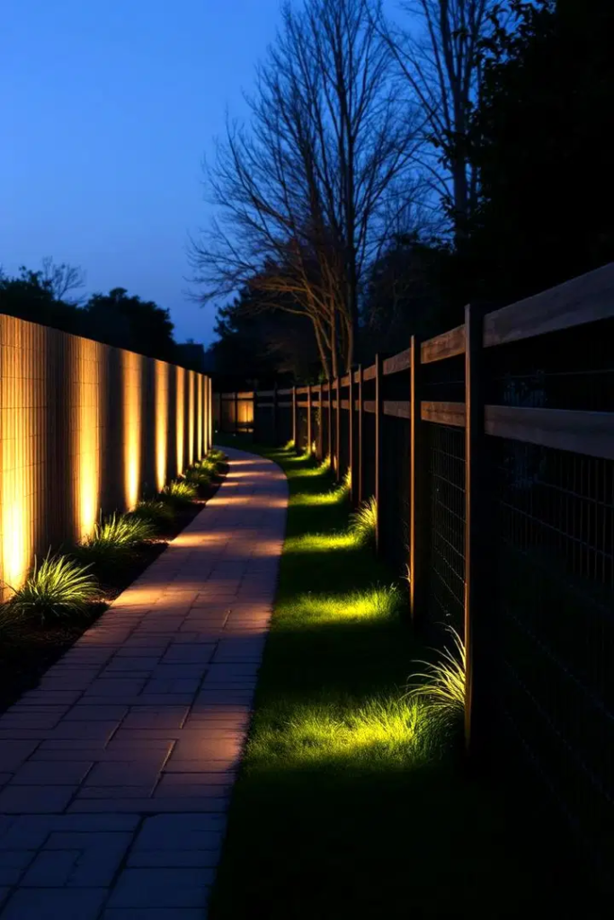 24 Simple Fence Line Landscaping Ideas for Curb Appeal 36 image 35