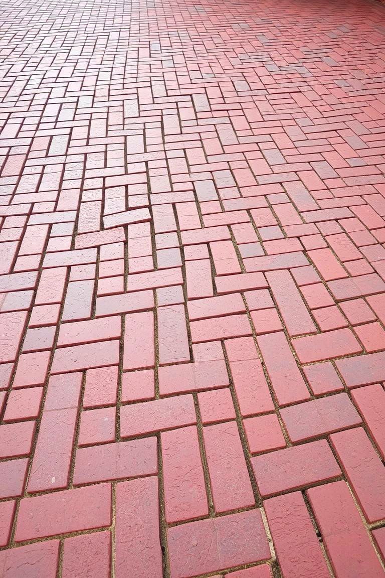 24 Red Paver Patio Ideas to Transform Outdoor Living Spaces 5 Artistic Mosaic Red Paver Pattern - 24 Red Paver Patio Ideas