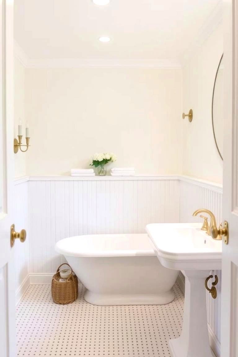 24 Bathroom Wainscoting Ideas for Timeless Elegance 4 Beadboard Wainscoting - 24 Bathroom Wainscoting Ideas