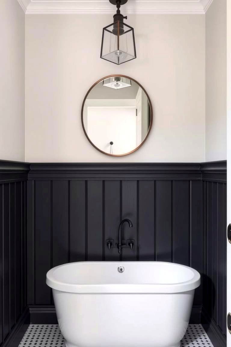 24 Bathroom Wainscoting Ideas for Timeless Elegance 6 Board and Batten Wainscoting - 24 Bathroom Wainscoting Ideas