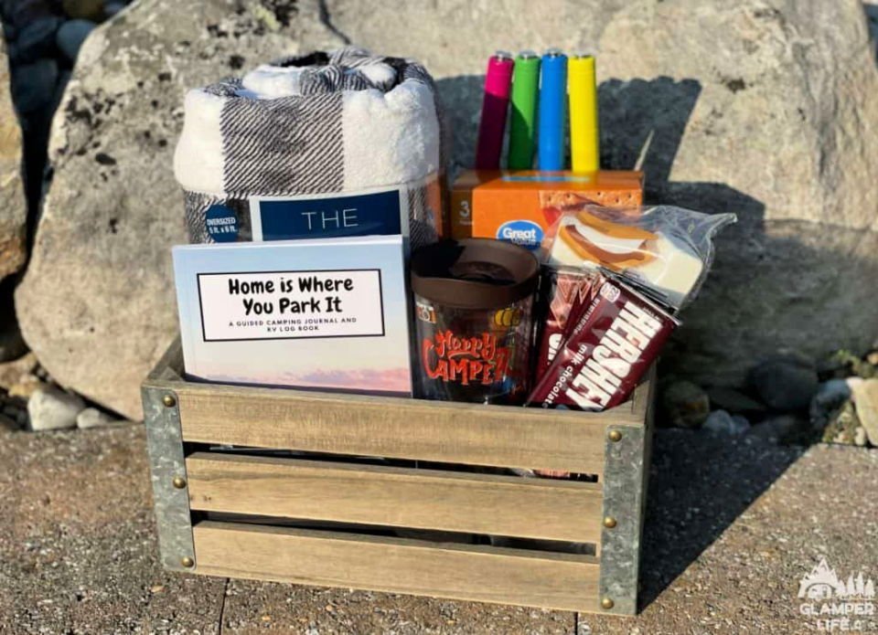 DIY Gift Baskets to Make: 30 Unique Gift Basket Ideas 20 Easy DIY Campfire Gift Basket