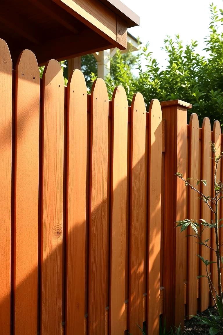 24 Vegetable Garden Fence Ideas to Secure Your Crops 10 Cedar Plank Fence - 24 Vegetable Garden Fence Ideas