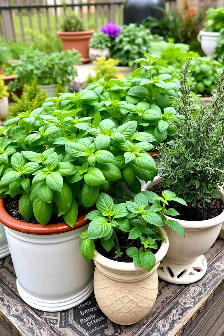 24 Lush Small Garden Ideas for Urban Outdoor Spaces 4 Charming Herb Retreat - 24 Small Garden Ideas