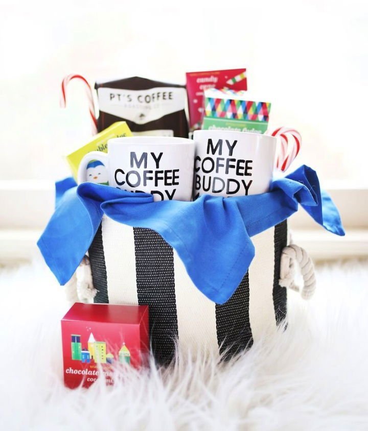 DIY Gift Baskets to Make: 30 Unique Gift Basket Ideas 2 How to Make a Coffee Gift Basket