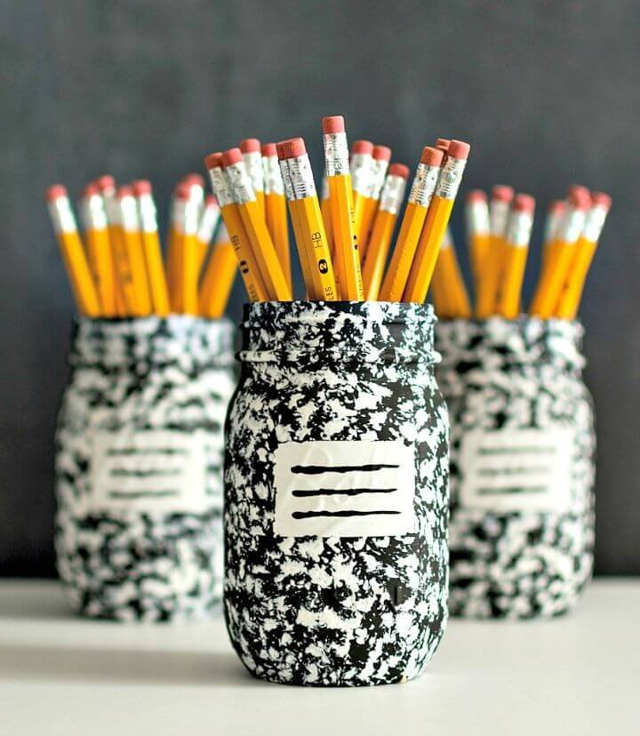 Mason Jar Gifts in a Jar: 25 DIY Mason Jar Gift Ideas 23 DIY Composition Book Mason Jar Gift