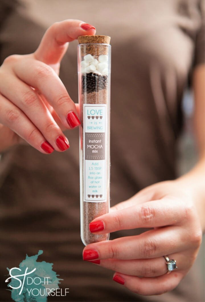 DIY Wedding Favors (25 Cheap DIY Wedding Favor Ideas) 20 Best DIY Instant Mocha Mix Favor