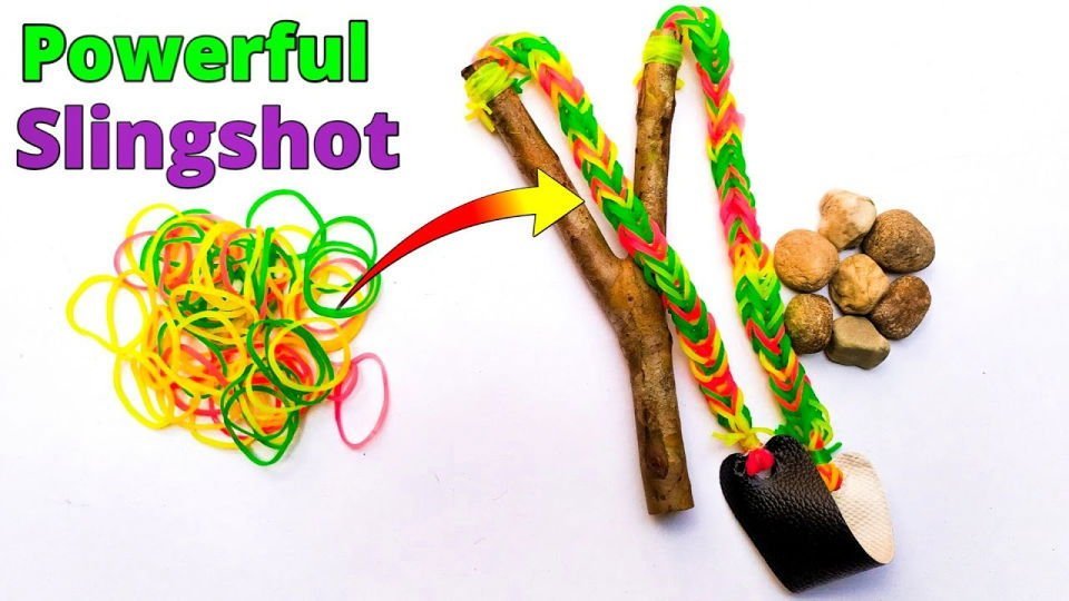 20 Rubber Band Games and Crafts to Make 21 DIY Slingshot With Rubber Bands