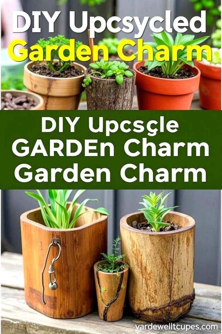 24 Lush Small Garden Ideas for Urban Outdoor Spaces 25 DIY Upcycled Garden Charm - 24 Small Garden Ideas