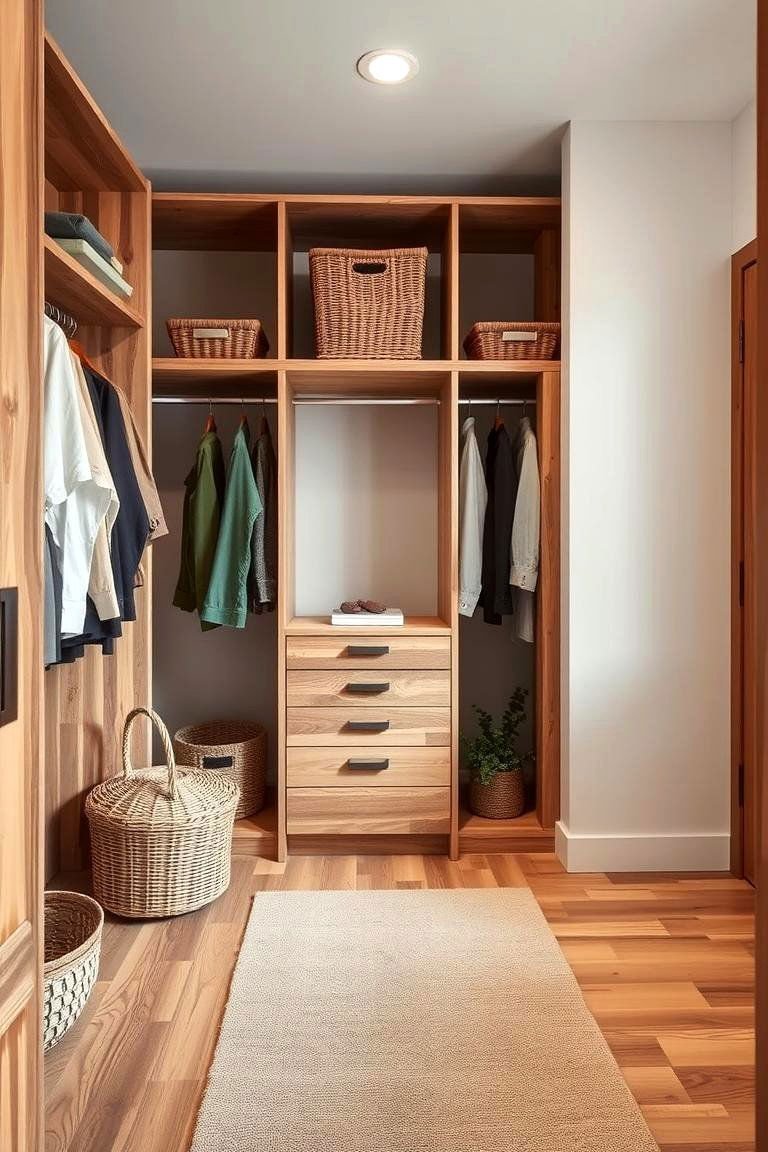 24 Functional Walk-In Closet Ideas for Optimal Organization 22 Eco Friendly Materials - 24 Walk in Closet Ideas