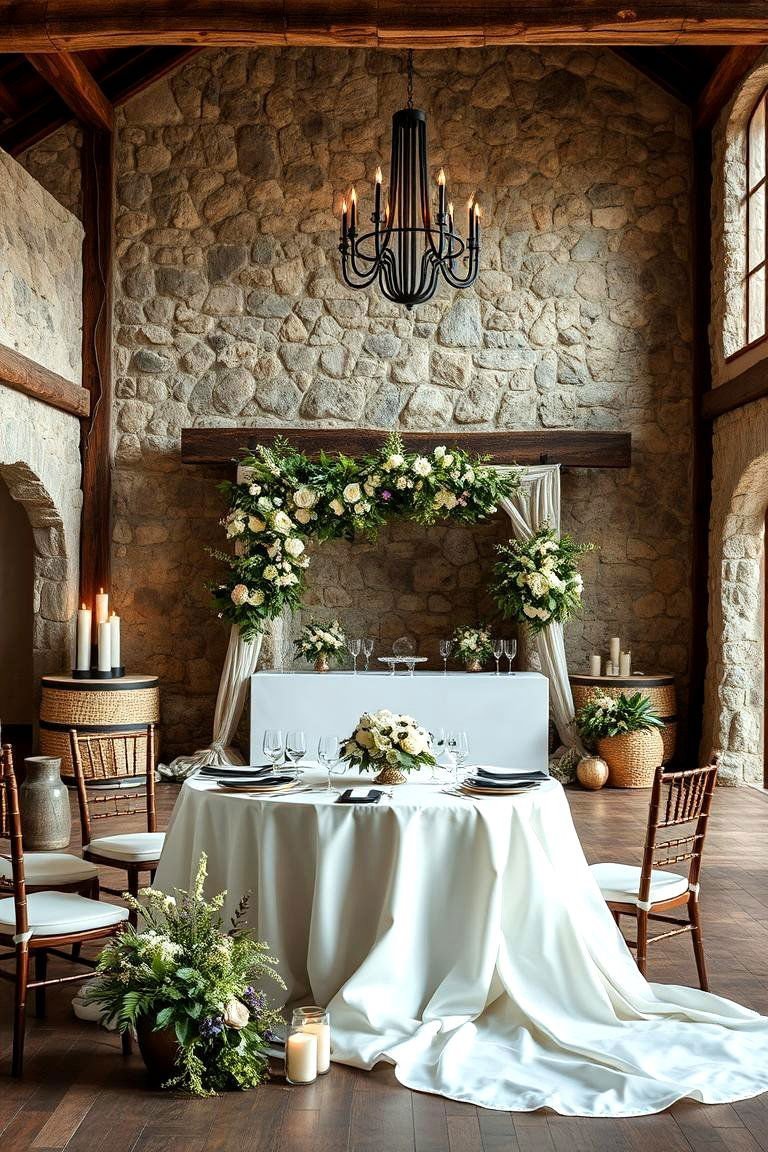 24 Black and White Wedding Theme Ideas for Elegance 23 Elegant Monochrome Rustic Themes - 24 Black and White Wedding Ideas