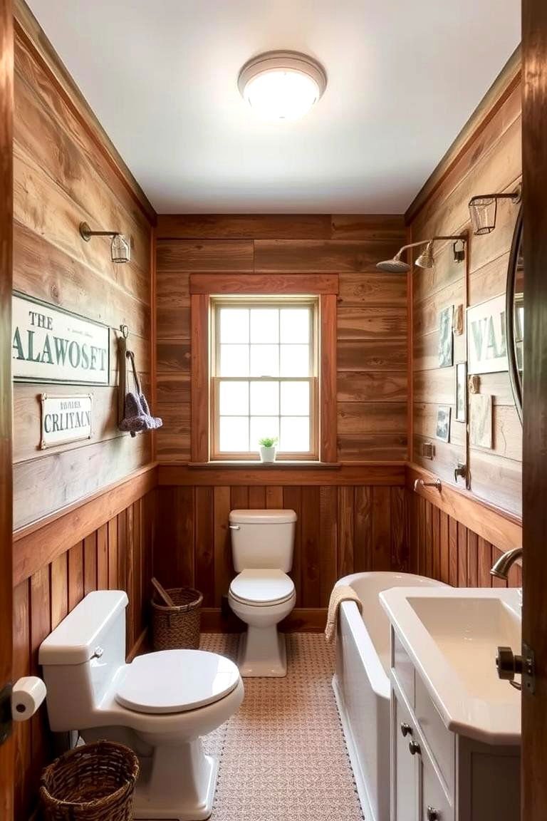 24 Bathroom Wainscoting Ideas for Timeless Elegance 12 Farmhouse Style Wainscoting - 24 Bathroom Wainscoting Ideas