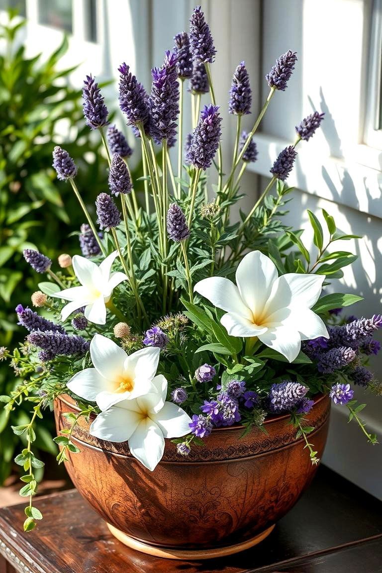 24 Container Garden Ideas for Versatile Plant Displays 14 Fragrant Aromatic Container Garden - 24 Container Garden Ideas