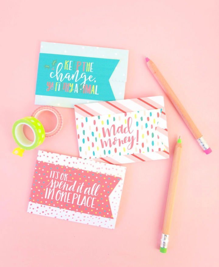 20 DIY Gift Card Holder Ideas (Free Printable Template) 6 Free Printable Gift Card Holder