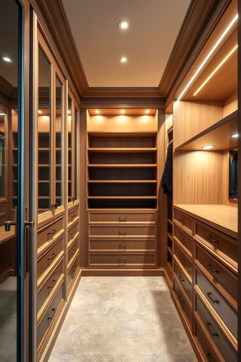 24 Functional Walk-In Closet Ideas for Optimal Organization 19 High End Custom Carpentry - 24 Walk in Closet Ideas