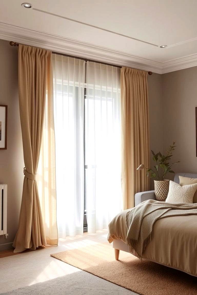 24 Boho Curtain Ideas for a Stylish Home Makeover 23 Minimalist Boho Understated Curtain Style - 24 Boho Curtain Ideas