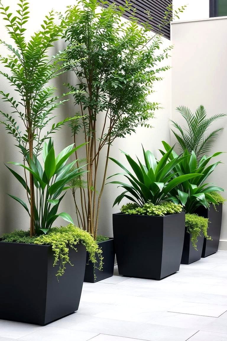 24 Lush Small Garden Ideas for Urban Outdoor Spaces 18 Modern Minimalist Green Space - 24 Small Garden Ideas