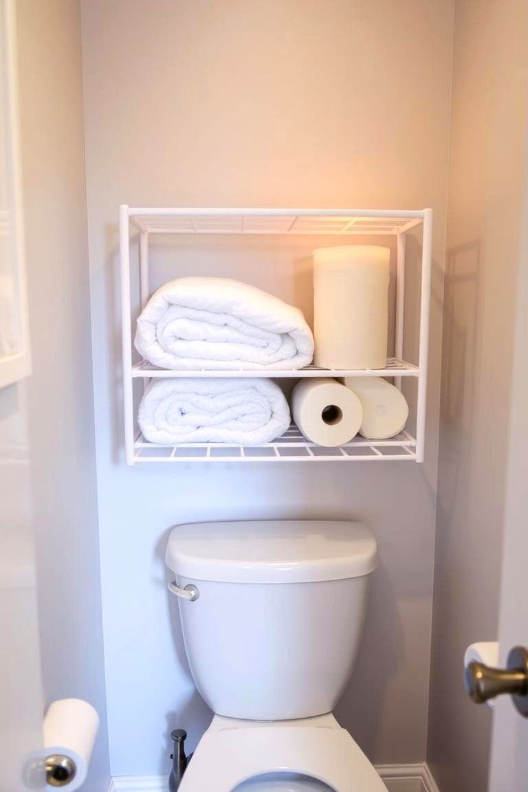 24 Small Bathroom Shelving Ideas to Maximize Storage 3 Over the Toilet Shelving Units - 24 Small Bathroom Shelving Ideas