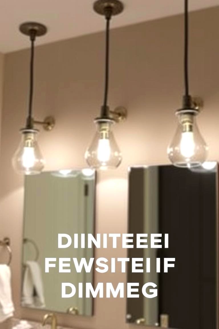 24 Inspiring Bathroom Pendant Lighting Ideas for Modern Homes 22 Pendant Lights with Adjustable Dimmers for Custom Lighting - 24 Bathroom Pendant Lighting Ideas