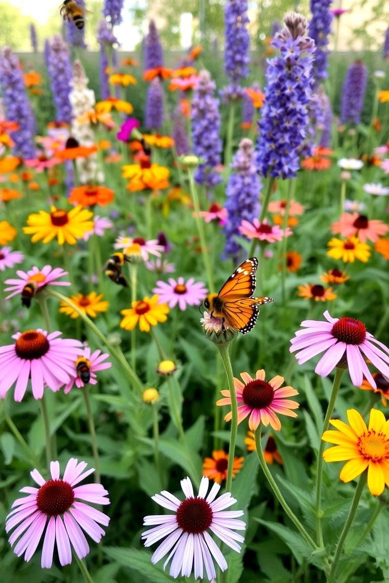 24 Lush Small Garden Ideas for Urban Outdoor Spaces 15 Pollinator Paradise - 24 Small Garden Ideas