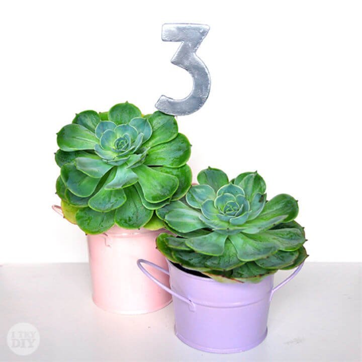 25 DIY Wedding Table Numbers (How to Make Table Numbers) 7 Quick DIY Cheat Wooden Table Number