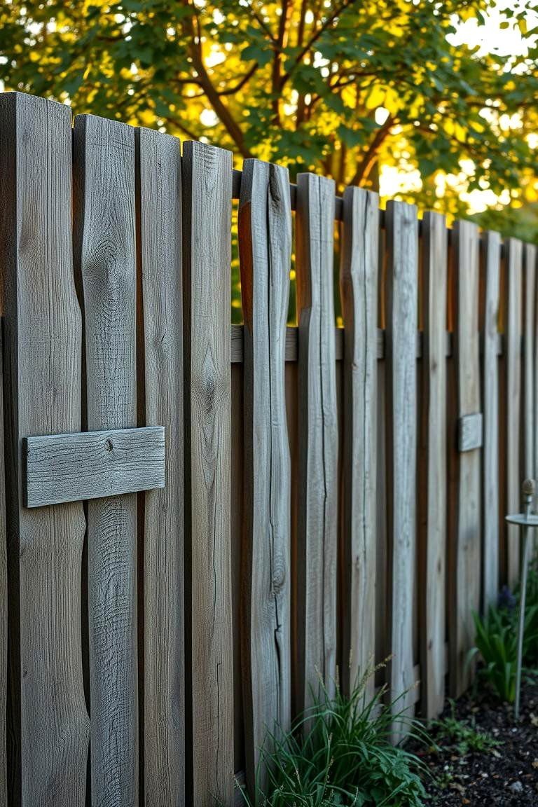 24 Vegetable Garden Fence Ideas to Secure Your Crops 7 Reclaimed Barn Wood Fence - 24 Vegetable Garden Fence Ideas