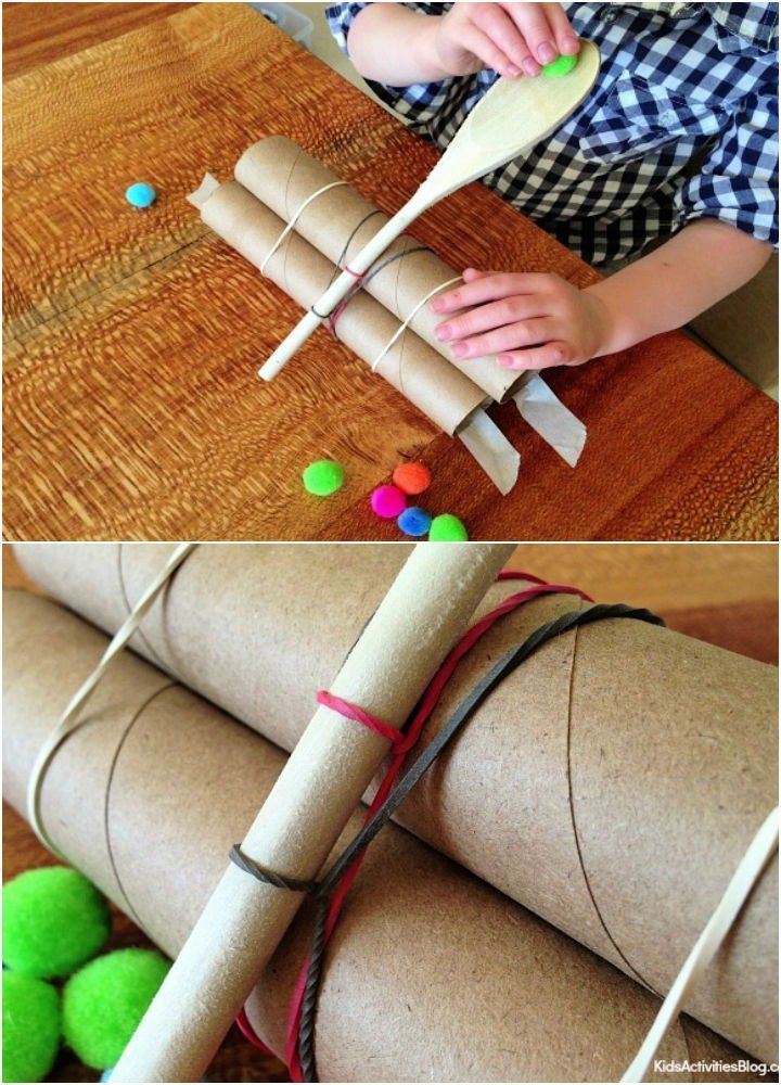 20 Rubber Band Games and Crafts to Make 8 DIY Rubber Band Catapult for Kids