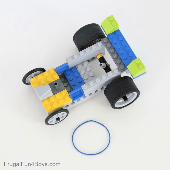 20 Rubber Band Games and Crafts to Make 13 Rubber Band Powered Lego Car Ideas