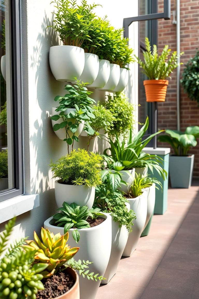 24 Container Garden Ideas for Versatile Plant Displays 11 Space Saving Small Garden - 24 Container Garden Ideas