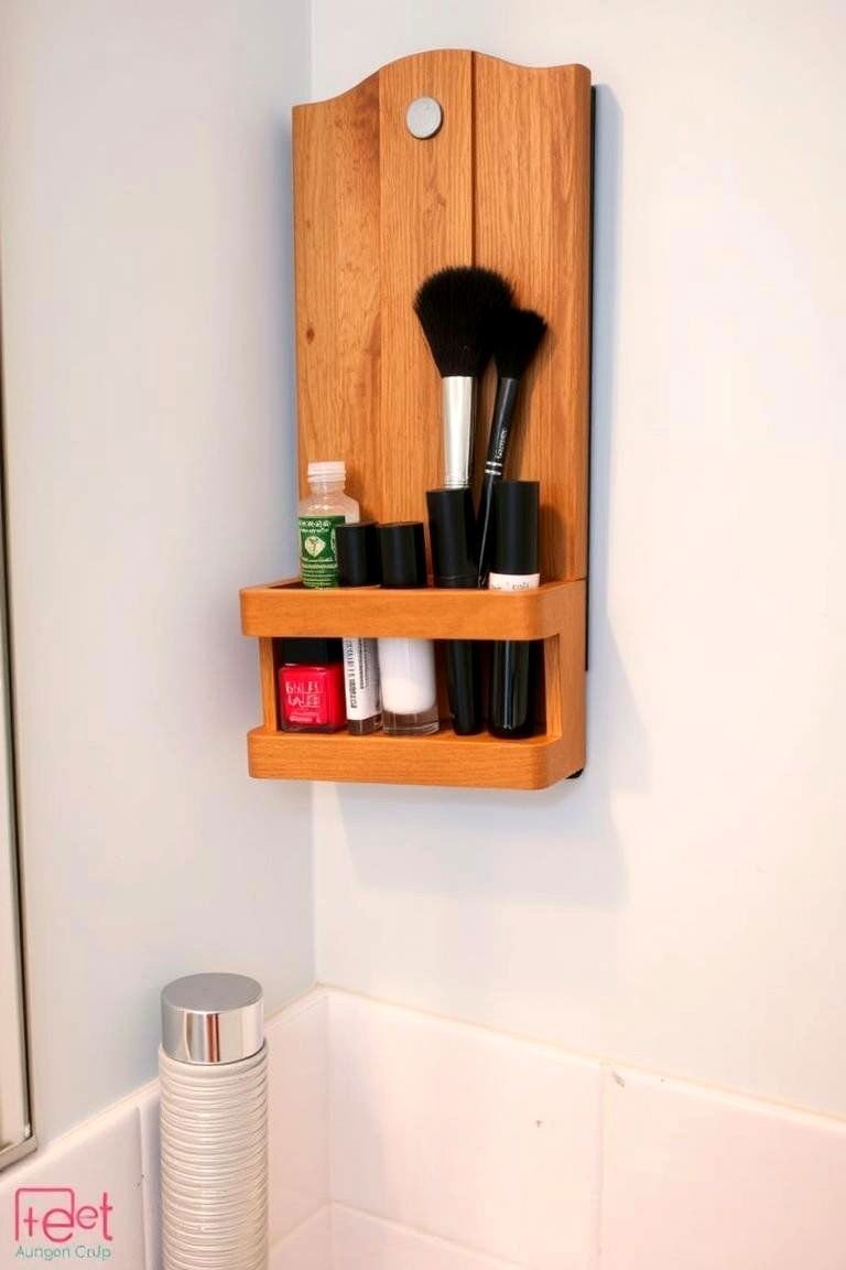 24 Small Bathroom Shelving Ideas to Maximize Storage 20 Spice Racks for Small Item Storage - 24 Small Bathroom Shelving Ideas