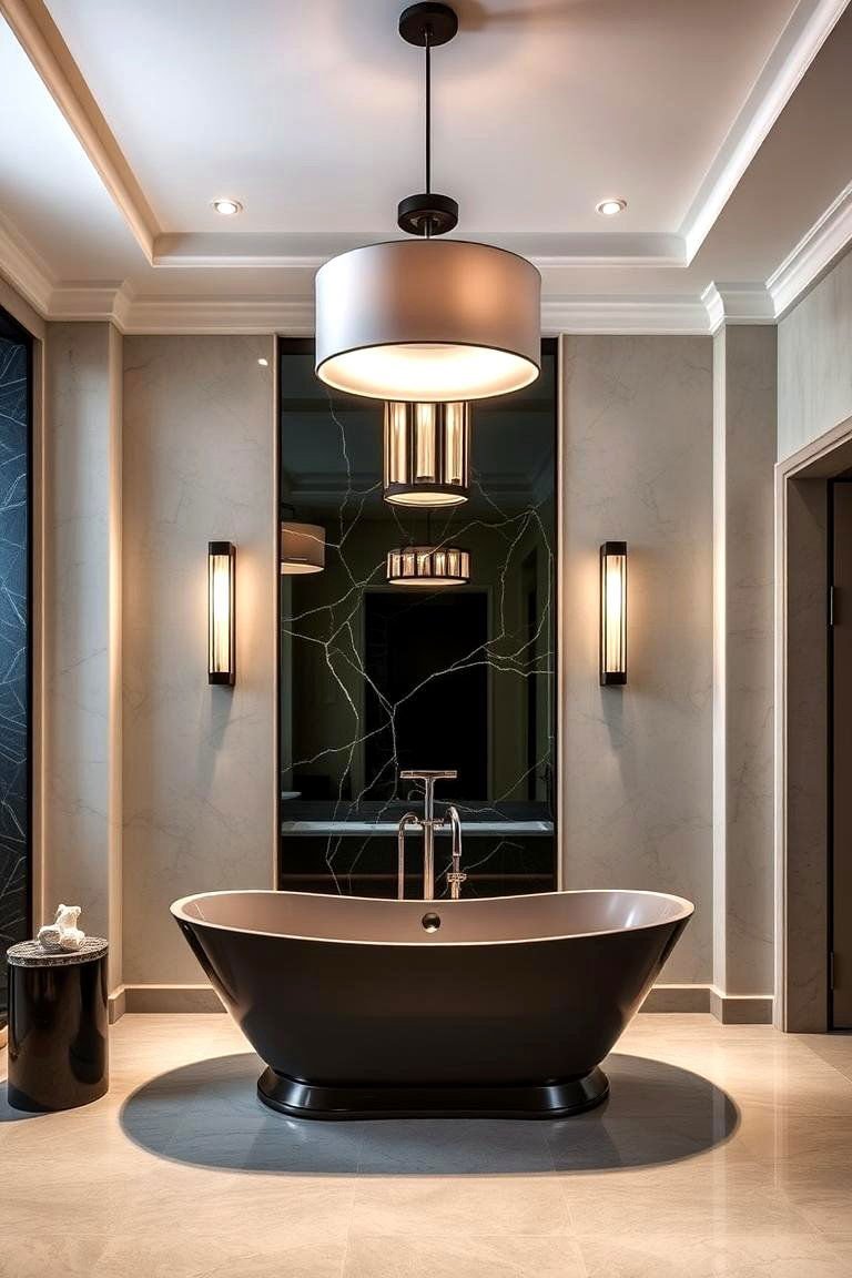 24 Inspiring Bathroom Pendant Lighting Ideas for Modern Homes 25 Statement Making Pendant Lights for a Bold Look - 24 Bathroom Pendant Lighting Ideas