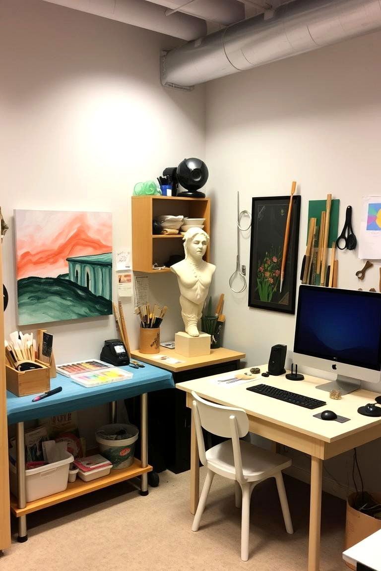 24 Art Room Ideas to Inspire Creativity in Any Space 16 Themed Art Room Corners for Different Projects - 24 Art Room Ideas