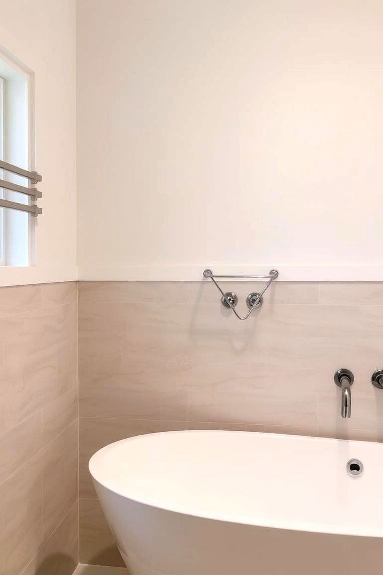 24 Bathroom Wainscoting Ideas for Timeless Elegance 5 Tile Wainscoting - 24 Bathroom Wainscoting Ideas