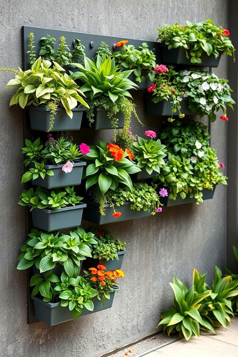24 Lush Small Garden Ideas for Urban Outdoor Spaces 3 Vertical Living Walls - 24 Small Garden Ideas