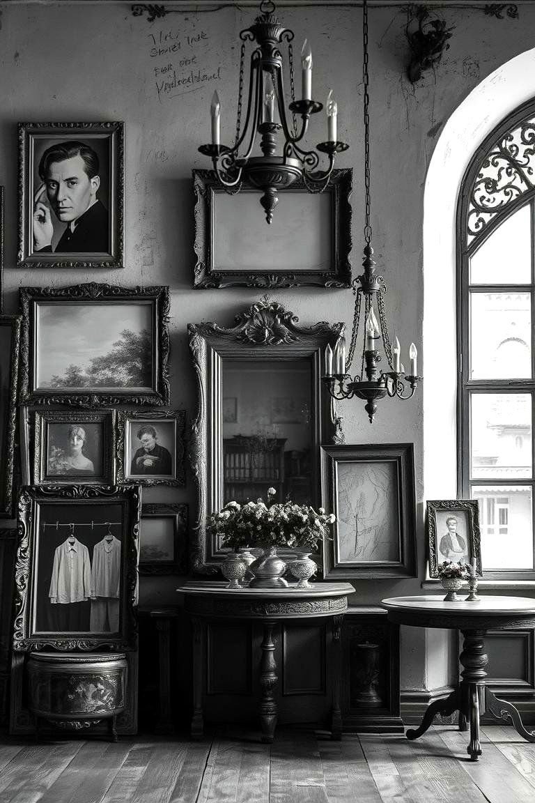 24 Black and White Wedding Theme Ideas for Elegance 14 Vintage Black and White Accents - 24 Black and White Wedding Ideas