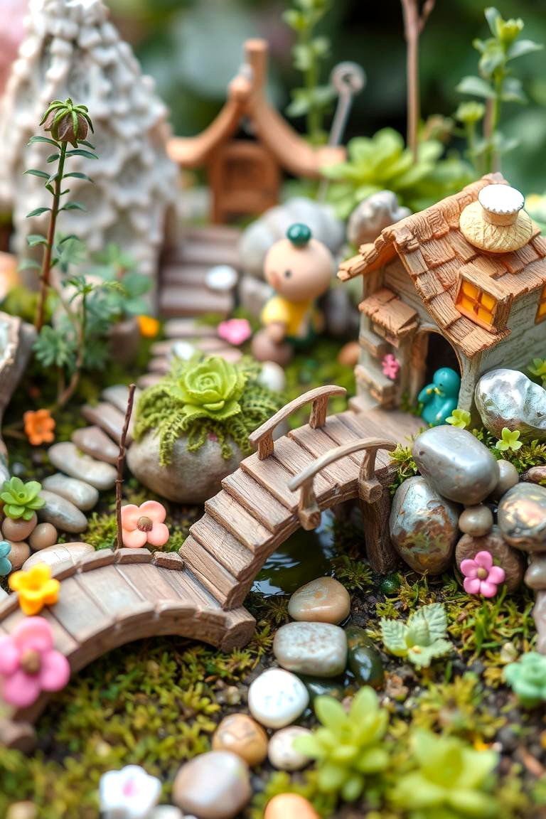 24 Lush Small Garden Ideas for Urban Outdoor Spaces 8 Whimsical Fairy Garden - 24 Small Garden Ideas