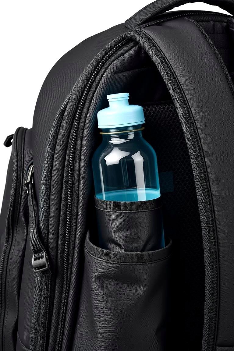 24 Smart Water Bottle Storage Ideas for Organized Spaces & Clutter Free Home 16 Backpack or Bag Organizer for On the Go Bottles - 24 Water Bottle Storage Ideas