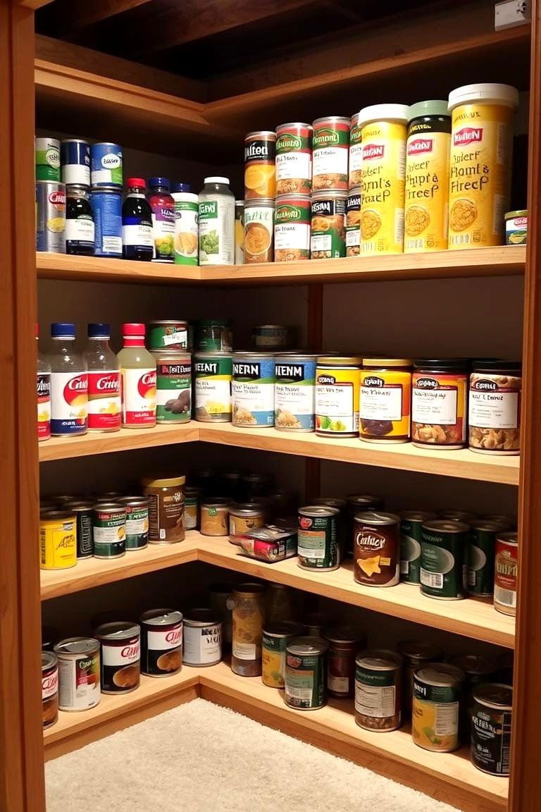 24 Basement Storage Ideas for Clutter-Free Organization 13 Basement Pantry for Non perishable Goods - 24 Basement Storage Ideas