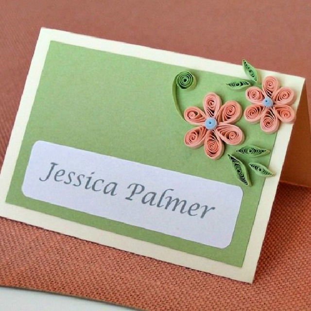 15 Handmade DIY Wedding Card Ideas to Make 12 Basic Flower and Leaf Wedding Card Tutorial
