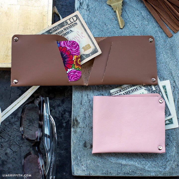 25 Homemade DIY Wallet Ideas to Make Your Own Wallets 25 Beautiful DIY Unisex Leather Wallet