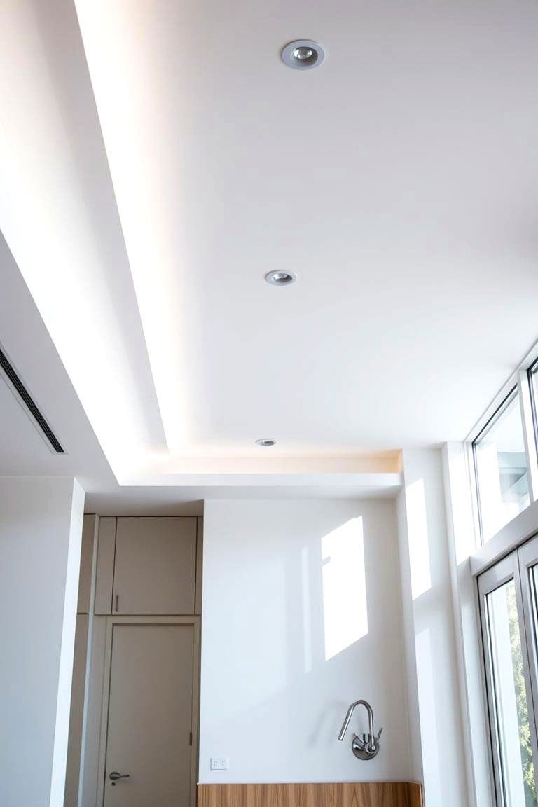 24 Soffit Lighting Ideas to Enhance Your Home's Exterior 13 Contemporary Minimalist Soffit Lighting with Sleek Fixtures - 24 Soffit Lighting Ideas