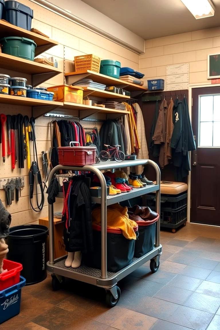 24 Tack Room Ideas for a More Organized Space Quickly 12 Creating a Mobile Gear Station - 24 Tack Room Ideas