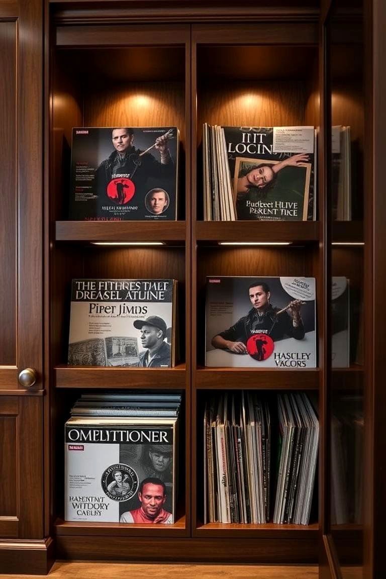 24 Creative Vinyl Record Storage Ideas for Music Lovers 7 Custom Built In Cabinets - 24 Vinyl Record Storage Ideas