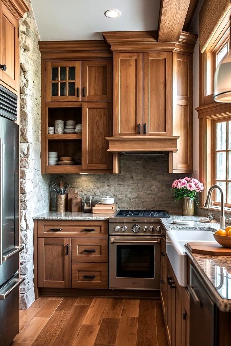 24 Mountain House Kitchen Ideas for Rustic Charm 11 Custom Cabinetry to Maximize Storage - 24 Mountain House Kitchen Ideas
