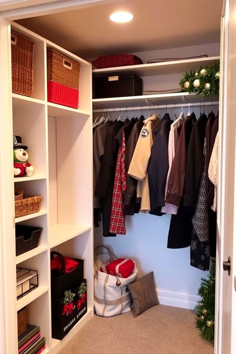 24 Basement Storage Ideas for Clutter-Free Organization 16 Custom Closets for Seasonal Items - 24 Basement Storage Ideas