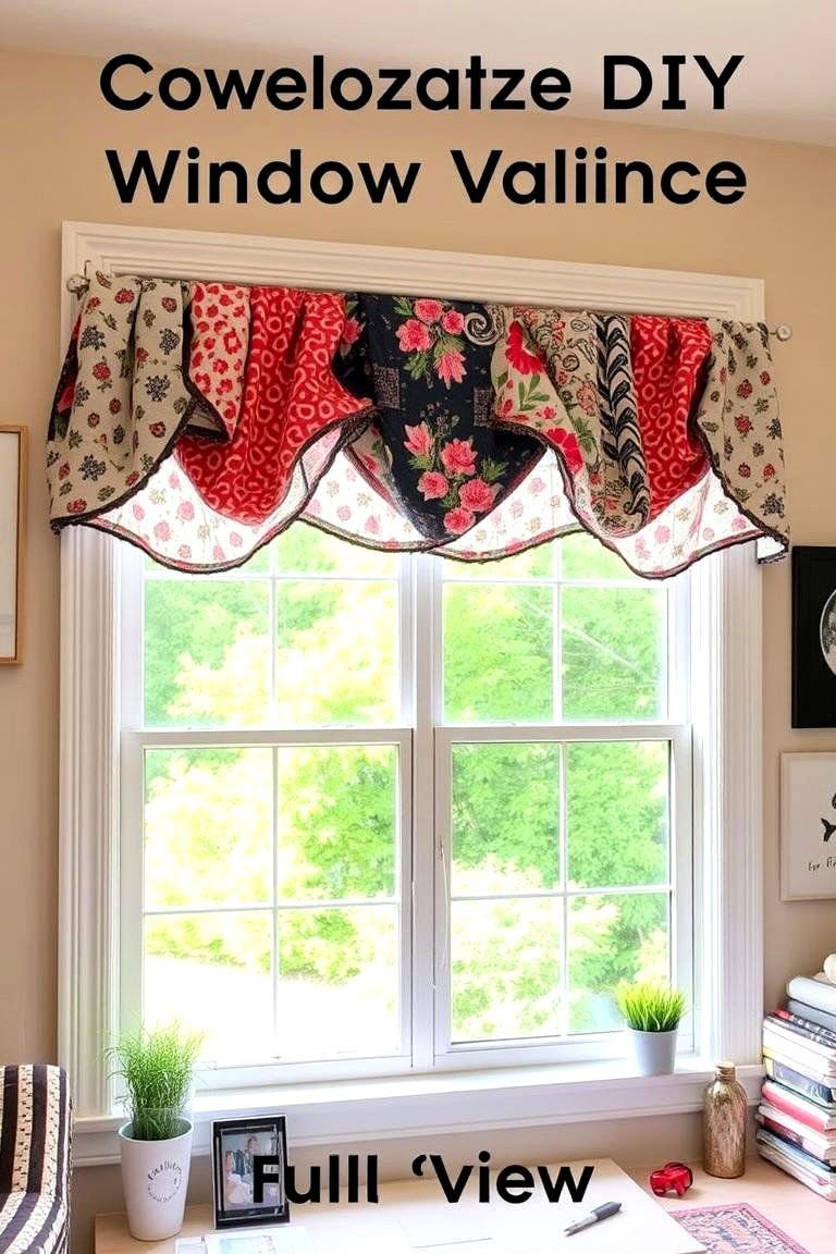24 Window Valance Ideas to Refresh Your Home's Style 22 Customizable DIY Valance - 24 Window Valance Ideas
