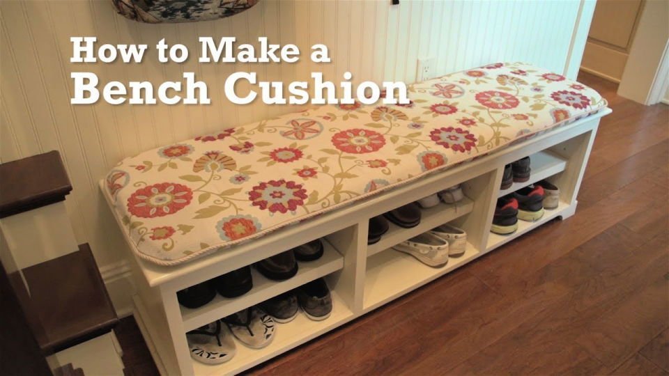 25 DIY Bench Cushions: Make a Bench Seat Cushion 27 Free Sewing Pattern for Bench Cushion